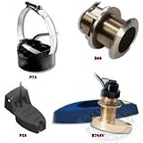 Raymarine Transducers for A-Series GPS Chartplotters/Fishfinders A102138 Transom Mount (P58)