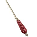 Social Light Oxford Dark Red Leather Lighter