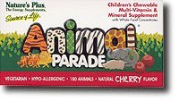 Nature's Plus - Childrens - Animal Parade Cherry 180