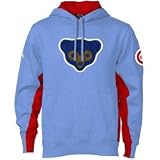 Majestic Chicago Cubs Ladies Ash Classic Full Zip Hoody Sweatshirt