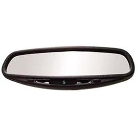 CIPA 36200 Wedge Base Auto Dimming Rearview Mirror with Compass