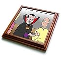 Rich Diesslins Funny General - Editorial Cartoons - Dracula Goes to Church - Trivets