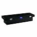 UWS TBS-58-BLK Black Powder Coat Aluminum Diamond Plate Standard Single Lid Toolbox for GM Full Size Step side