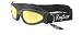 Rayzor Professional Uv400 Gun Metal Grey 2 In 1 Padded Sports Sunglasses Goggles With A Gold Iridium Mirrored Anti glare Clarity Lens And A Detachable Elasticated Headband