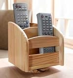Pine Wooden Remote Control Holder