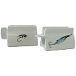 Indispensable - The Wonderful Toothpaste Dispenser, Porcelain Fishing Lure Motif