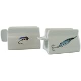 Indispensable - The Wonderful Toothpaste Dispenser, Porcelain Fishing Lure Motif