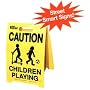 Driveway Safety Sign for Children