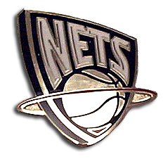 New Jersey Nets Logo Pin