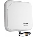 TP-LINK TL-ANT2414A 2.4GHz 14dBi Outdoor Directional Antenna, RP-SMA Male connector, 1m/3ft cable