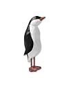 Decorative Wood Carved Penguin Family - Set of 3