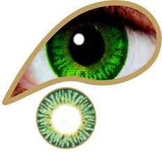 Eye Accessories Green Lens