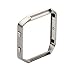 bayite Replacement Accessory Steel Frame for Fitbit Blaze Smart Watch Black and Silver