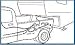 Hoppy 5th Wheel Trailer Wiring Harness 1999-2000 Ford F250