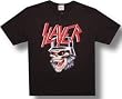 SLAYER - Skull Face - Black T-shirt