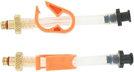 VAR Bicycle Tools Bleed Kit Replacement Hose, Orange