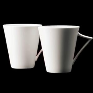 【クリックで詳細表示】NARUMI(ナルミ) ラール ドゥ ラ ターブル ドゥ ジョエル・ロブション プリアージュ・ペアマグセット ボーンチャイナ 50920-21838