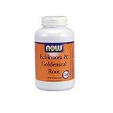 Now Foods Echinacea & Goldenseal Root, 250 Capsules