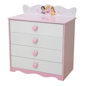 Disney Princess Grow with Me Chest of Drawers