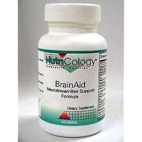 Nutricology/ Allergy Research Group Brainaid, 60 Tabs