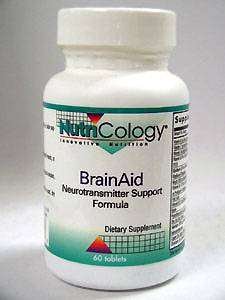 Nutricology Brainaid, Tablets, 60-Count