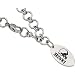 Stainless Steel Cleveland Browns Logo Bracelet - 8''
