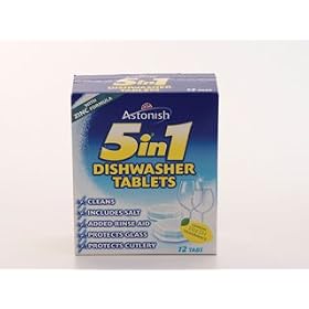 Astonish 5 In 1 Dishwasher Tablets X12