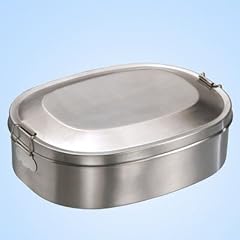 Edelstahl Vesperdose Fr�hst�cksbox Brotdose Box 18x14 cm