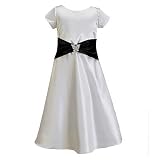 Little Girls Clothes SILVER A-Line Christmas Dress SWEA PEA & LILLI Girl 4-12