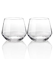 2 Autograph Crystal Tumblers