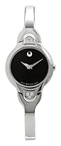 Movado Women's Kara Diamond Accented Bangle Bracelet Watch #0605489
