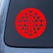 BATTLESTAR GALACTICA INSIGNIA - Decal Sticker #A1581 | Vinyl Color: Red