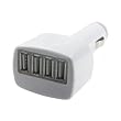 RND Power Solutions 4 Port USB car charger for Motorola Smart Phones including: ATRIX 4G Bionic Bravo Citrus Cliq Series DEFY Devour Droid Series ES400 Flipside Milestone Series Olympus MB860 Photon Spice and many more