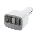 RND Power Solutions 4 Port USB car charger for Motorola Smart Phones includ ....