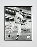 Photofile New York Mets Nolan Ryan Posed (Pitching) 8x10 Photo Mounted in 11x14 Double Mat