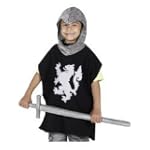Dressing Up Costume Black Knight Tabard