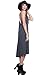 Alexander + David A+D® Womens Casual Knee Length Loose Fit T-Strap Shift Dress