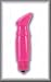 Zingers 4 Inch Waterproof Vibrating Massager - Pink