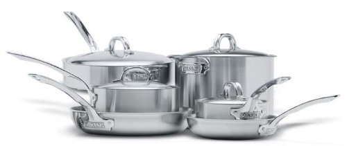 Viking VSC1013 10 Piece Stainless Steel Cookware Set product image