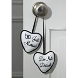 4 Just Married / Do Not Disturb Door Hanger