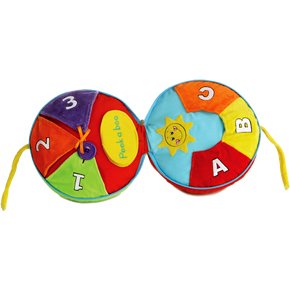 Childrens Toyshop  Toys : Aurora Plush 9" Diameter Learn with Me! ABC 123 Ball