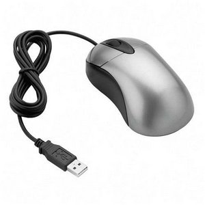 Fellowes® Optical Mini Mobile Mouse, Three-Button/Scroll, Programmable, SR/BLK