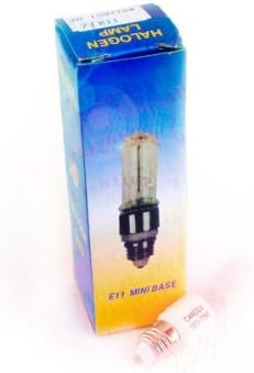 JD 75W E11 Frosted Halogen Lamp T4 75 Watts Mini-Candelabra Base 130V (15/pack)