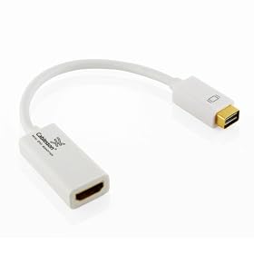 Apple Mini DVI to HDMI Cable Adapter by Cablesson� ULTRA FAST FREE SHIPPING