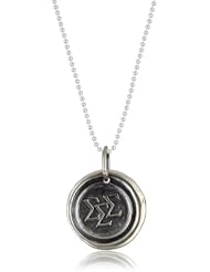 Waxing Poetic "Greek Society" Sorority Charm Sigma Sigma Sigma, 18"