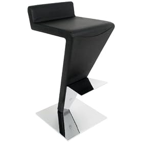 LumiSource Marquee Barstool, Black by LumiSource, Inc.