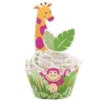 WILTON 12 WRAPPER AVVOLGI MUFFIN GIUNGLA