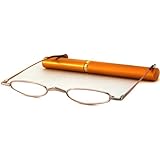 Able Vision Tube Readers Reading Glasses - MT-1 Ultra-Thin Gold