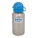 BornFree Stainless Steel Water Bottle, 9 oz. 1 ea