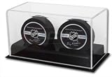BCW Deluxe Acrylic Double Hockey Puck Display - 1 Display(s) per Each (Quantity of 1)